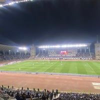 Photo taken at Tofiq Bəhramov adına Respublika Stadionu by İbrahim T. on 10/13/2022