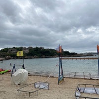 Photo taken at Plage de Saint-Guirec by Alessandro O. on 7/30/2023