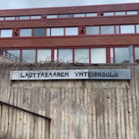 Photo taken at Lauttasaaren yhteiskoulu (LYK) by Jaakko K. on 5/8/2021