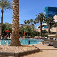 Photo taken at MGM Grand Pool Complex by Jaakko K. on 5/23/2022