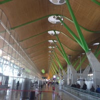 Photo taken at Adolfo Suárez Madrid-Barajas Airport (MAD) by Ed F. on 1/10/2015