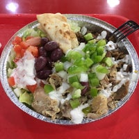 Photo taken at The Halal Guys by Geoffrey T. on 5/3/2019