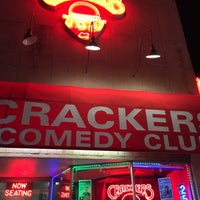 Photo taken at Crackers Comedy Club by Melissa on 11/5/2015