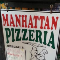 Photo taken at Manhattan Pizzeria by AAARenee on 5/20/2013
