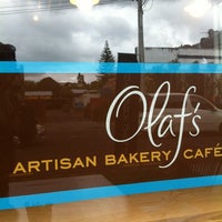 Photo taken at Olafs Artisan Bakery Cafe by Mariana D. on 10/21/2012