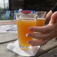 Photo taken at JJ&amp;#39;s Beer Garden &amp;amp; Brewery by Rex C. on 4/22/2019