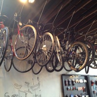 Photo taken at Denver Bicycle Cafe by Tim J. on 5/4/2013