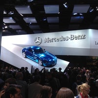 Photo taken at Stand Mercedes Benz by Tim J. on 9/29/2012