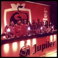 Photo taken at Jupiler VIP Tent by Cédric T. on 3/5/2014