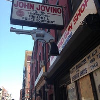 Photo taken at John Jovino Gun Shop by Yani I. on 5/27/2013