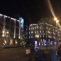 Photo taken at Tverskaya Street by Полина Ч. on 10/21/2015