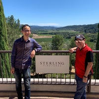 Photo taken at Sterling Vineyards by Ella H. on 9/5/2019