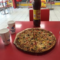 Photo taken at Domino&amp;#39;s Pizza by Serçe A. on 12/27/2015
