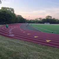 Photo taken at North Park Track by Paul L. on 8/25/2013