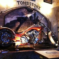 Photo taken at Tombstone Texas Bar &amp; Grill by SHELLEY O. on 10/14/2012