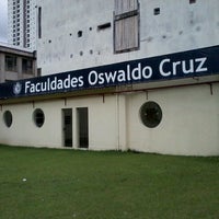 Photo taken at Faculdades Oswaldo Cruz by Carolina U. on 3/21/2013