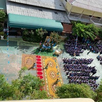 Photo taken at Songvithaya School by ギップ M. on 8/9/2019