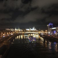 Photo taken at Patriarshiy Bridge by Снежанна В. on 12/13/2015