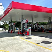 Photo taken at Caltex by Edwin T. on 1/7/2013