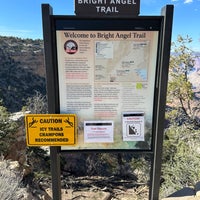 Photo taken at Bright Angel Trail by Monica S. on 4/17/2023