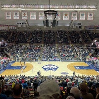 Photo taken at Gampel Pavilion by Monica S. on 2/27/2022