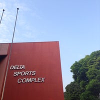 Photo taken at Delta Sports Complex (Sports Hall) by Tanti F. on 5/25/2013