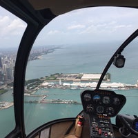 Photo taken at Chicago Helicopter Experience by Marcio Hiroaki K. on 9/7/2016