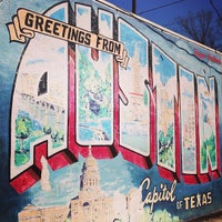 Greetings from Austin Mural - Historic Site in Austin