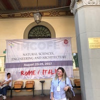 Photo taken at Facoltà di Scienze della Comunicazione by Yasemin B. on 8/25/2017