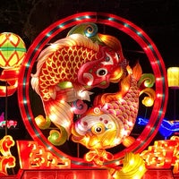 Photo taken at Magical Lantern Festival by Amy C. on 12/18/2017