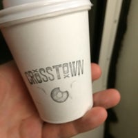 Photo taken at Crosstown Doughnuts by James C. on 12/22/2014