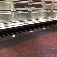 Photo taken at Shaw-Howard University Metro Station by Larry F. on 8/5/2019