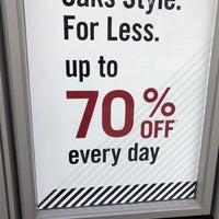 Photo taken at Saks OFF 5TH by Larry F. on 10/7/2019