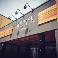 Photo taken at Triumph Coffee by Justin J. on 5/15/2014