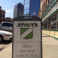 Photo taken at Stout&amp;#39;s Shoes by Jeff M. on 3/20/2014