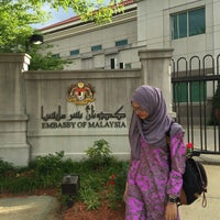 Photo taken at Embassy of Malaysia by Alya A. on 7/2/2016