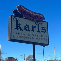 Photo taken at Karl&amp;#39;s Sausage Kitchen by Amy A. on 11/1/2023
