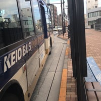 Photo taken at 代々木八幡駅入口バス停 by smknt on 7/8/2018