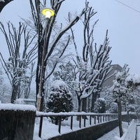 Photo taken at Fujimicho 7-chome Bus Stop by smknt on 1/22/2018
