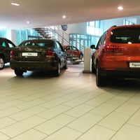 Photo taken at Volkswagen Норден by F.White on 7/18/2016