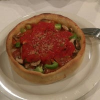 Photo taken at Pizzeria Ora - Chicago Style Pizza by Mzn M. on 2/13/2018