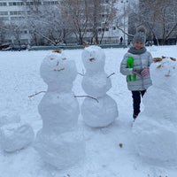 Photo taken at Школьный стадион by Anna L. on 1/2/2021