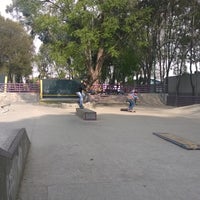 Photo taken at skatepark Tolentino by Ivonne N. on 1/20/2016