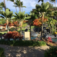 รูปภาพถ่ายที่ Grand Hyatt Kauai Water Slide โดย Chris &amp;#39;Spike&amp;#39; เมื่อ 12/18/2014