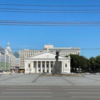 Photo taken at Площадь Ленина by Андрей D. on 7/4/2021