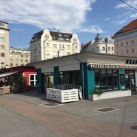 Photo taken at Karmelitermarkt by Max on 7/9/2018