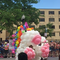Photo taken at Chicago Pride Parade by Ian D. on 6/26/2016