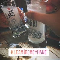Foto diambil di Lesmire Cafe &amp;amp; Meyhane oleh Candan Ç. pada 1/27/2018