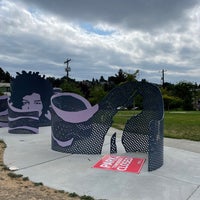 Photo taken at Jimi Hendrix Park by Tanveer A. on 8/22/2021