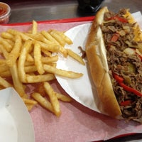 Photo taken at Philly&amp;#39;s Cheese Steaks &amp;amp; Grill by Daniel J. on 12/15/2012